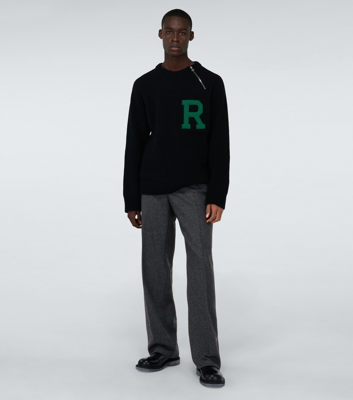 Raf Simons - Wide-fit pants with ankle zippers