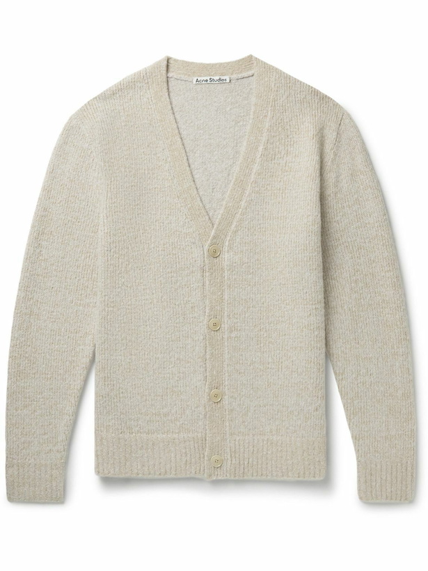 Photo: Acne Studios - Korval Stretch-Knit Cardigan - Neutrals