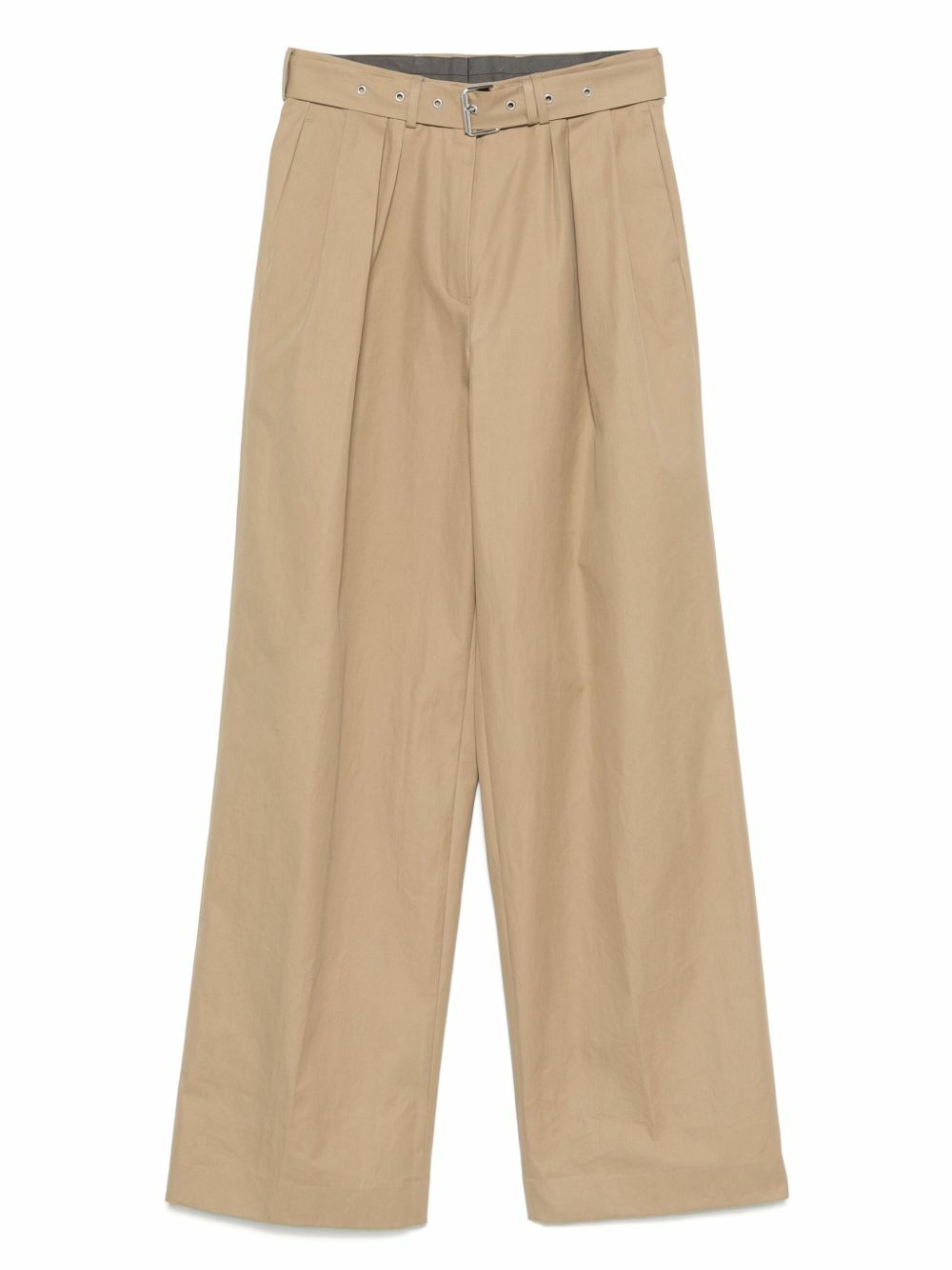 Dries Van Noten Women's Peaches Bis Viscose Trousers Green