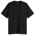 Needles Men's Papillion Pocket T-Shirt in Black