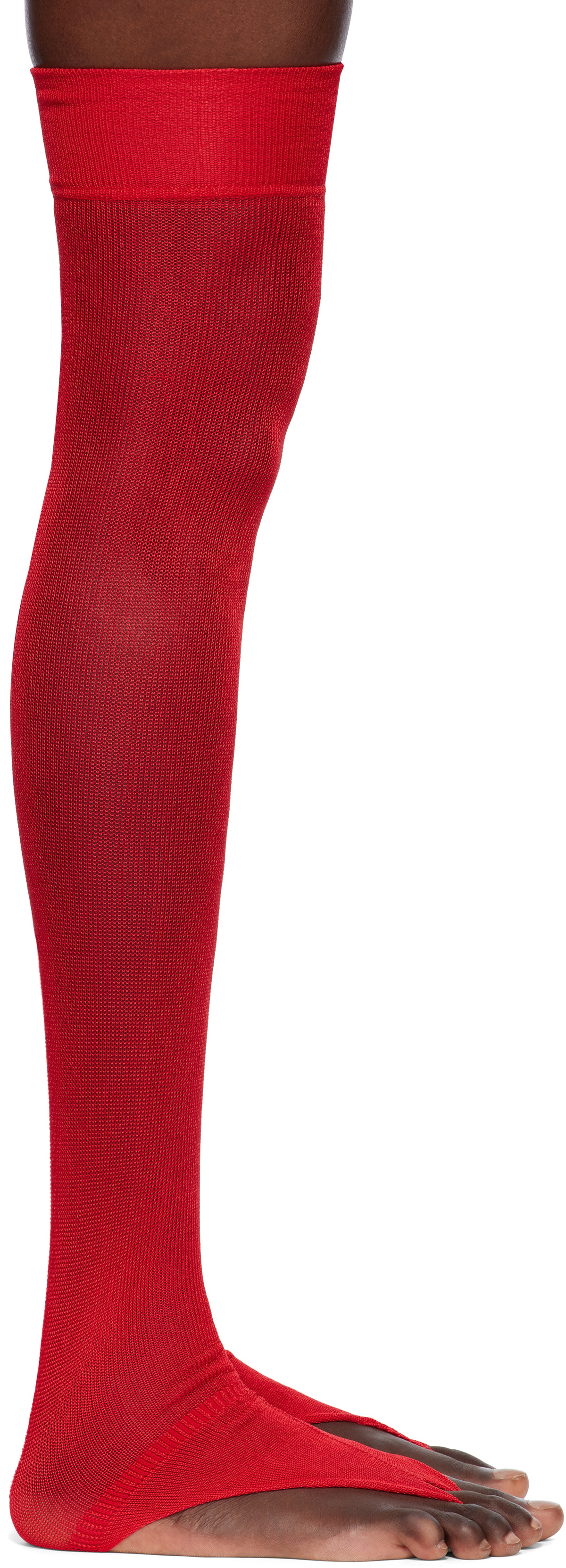 Julie Kegels Red Thong Socks