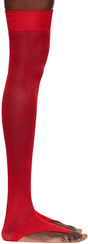 Photo: Julie Kegels Red Thong Socks