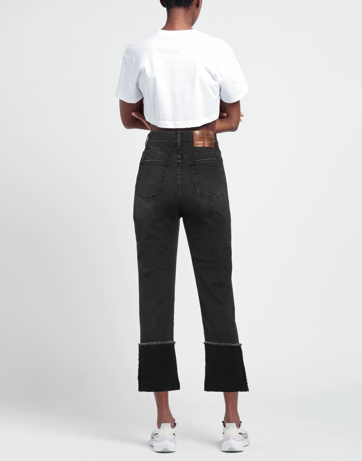 Alessia Santi Womens Jeans in Black