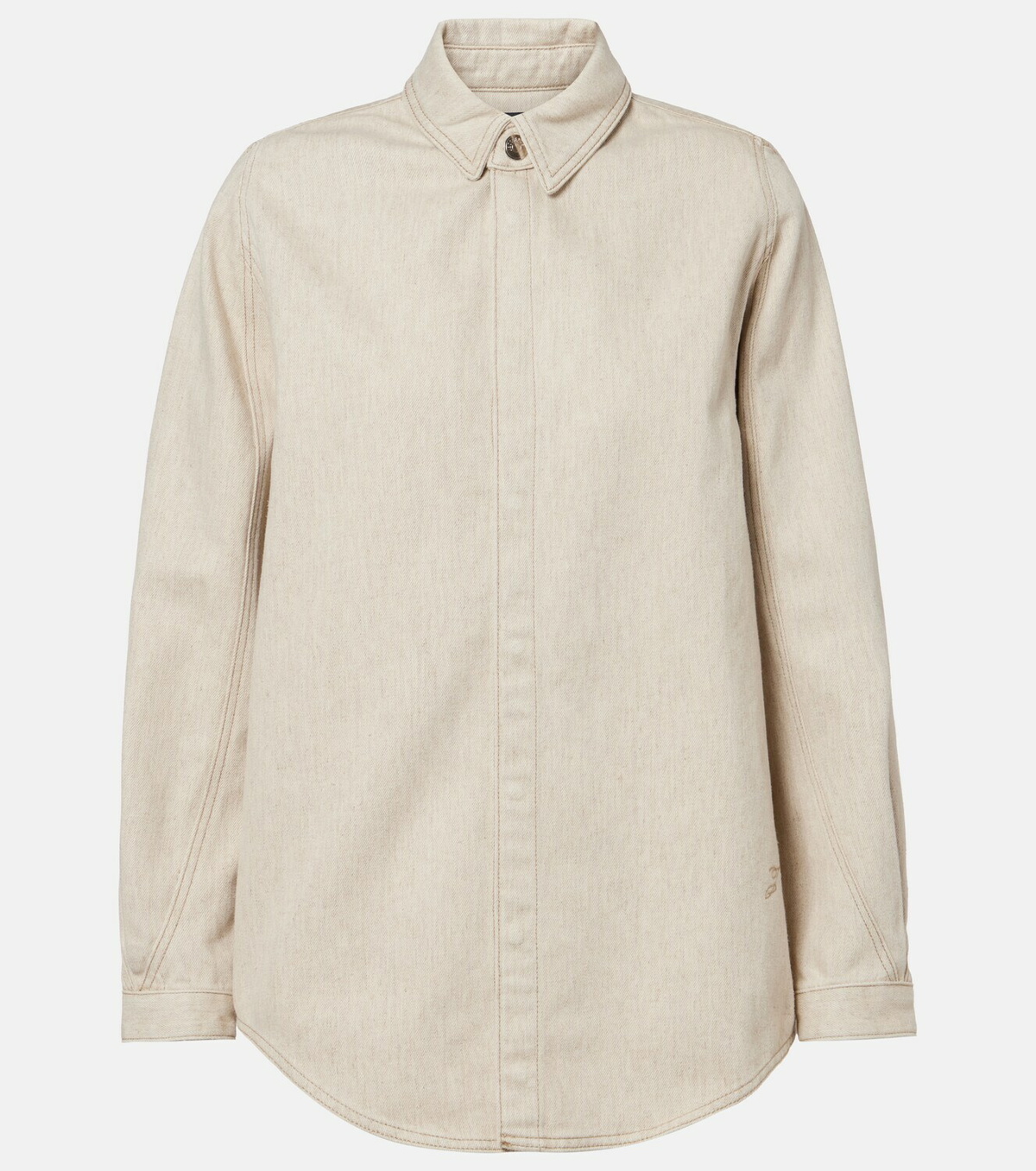 Jacquemus Amelo de-Nîmes denim shirt
