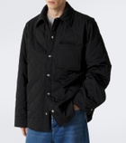 Bottega Veneta Intrecciato quilted cotton-blend overshirt