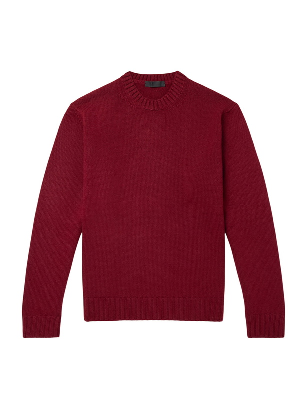 Photo: Saman Amel - Cashmere Sweater - Burgundy