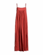 Jucca Womens Maxi dress Rust