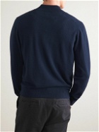 Sunspel - Cashmere Half-Zip Sweater - Blue