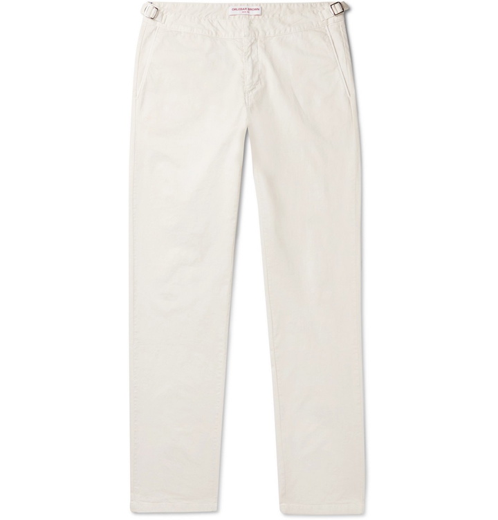 Photo: Orlebar Brown - Campbell Stretch-Cotton Trousers - White