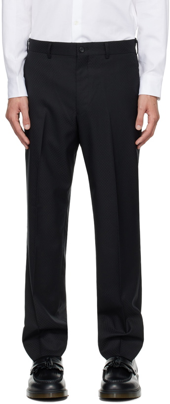 Photo: Comme des Garçons Homme Deux Black Wool Trousers