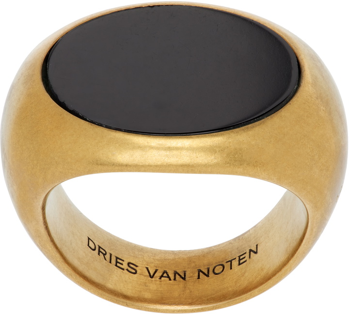 Photo: Dries Van Noten Stone Signet Ring