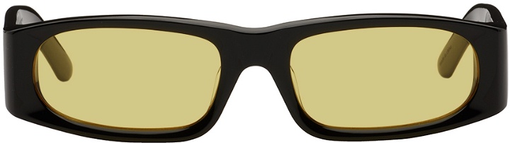 Photo: BONNIE CLYDE Black & Yellow Big Trouble Sunglasses