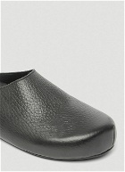 Sabot Leather Mules in Black