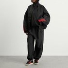 Adidas x Willy Chavarria Satin Bomber Jacket in Black