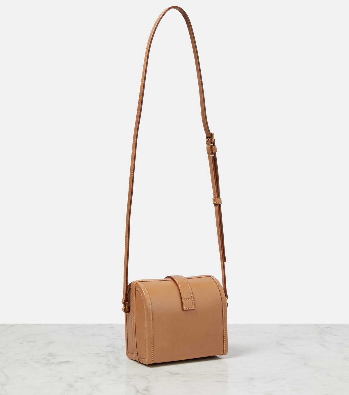 SAINT LAURENT Mini leather bag 【新作 関税込】 Saint Laurent Mini box leather bag Saint Laurent