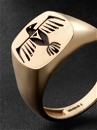 Jacquie Aiche - Thunderbird Gold Signet Ring - Gold