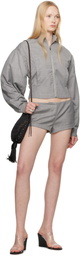 BELLE Gray Noa Shorts