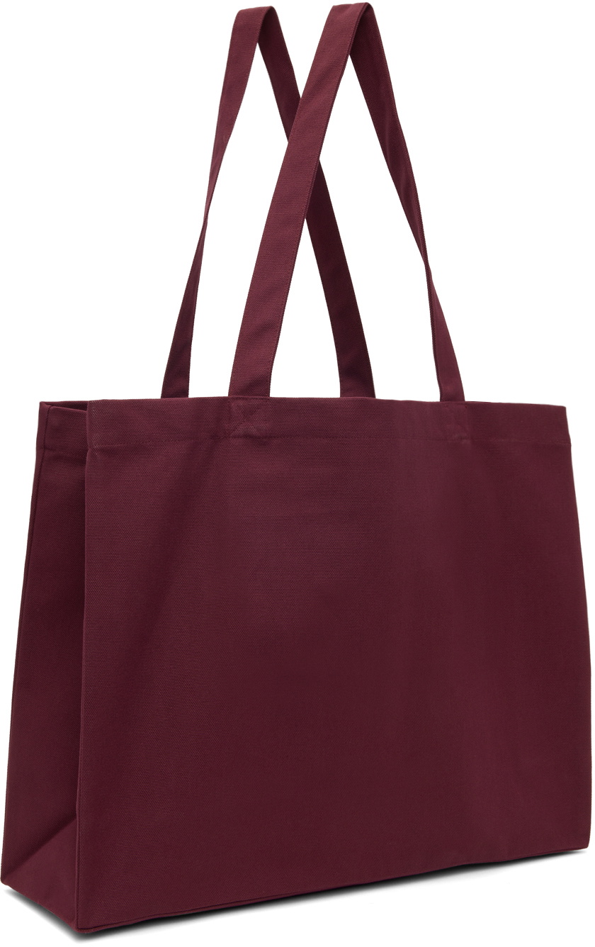 ショルダーバッグ・ポシェット APC Diane University Shoulder Bag Burgundy COCPRM61958GAC CO A.P.C. Burgundy Shopping Diane University Tote A.P.C.