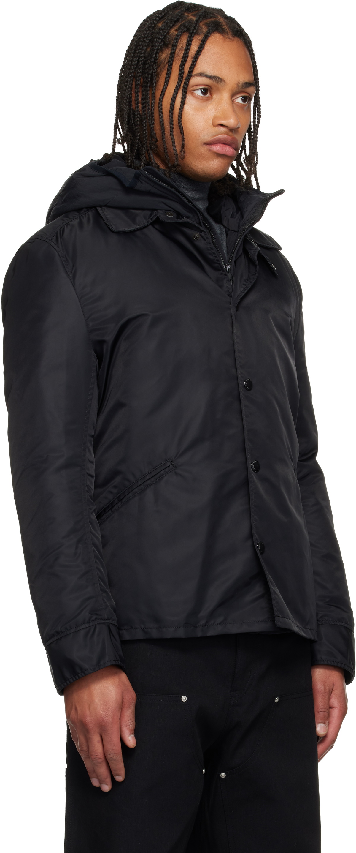 Junya Watanabe Black C.P. Company Edition Down Jacket