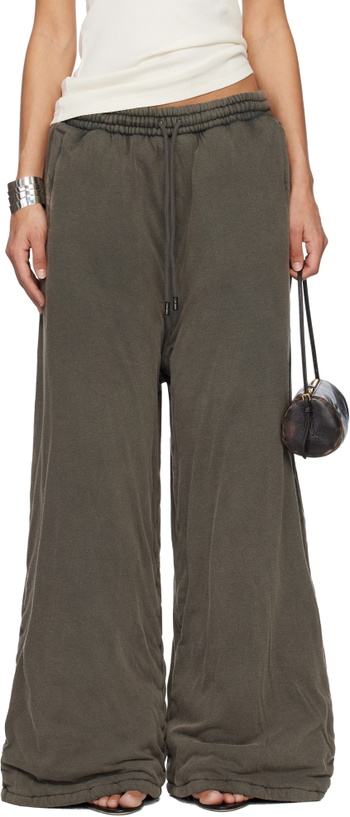 Photo: LU'U DAN Gray Wadded Bontans Sweatpants