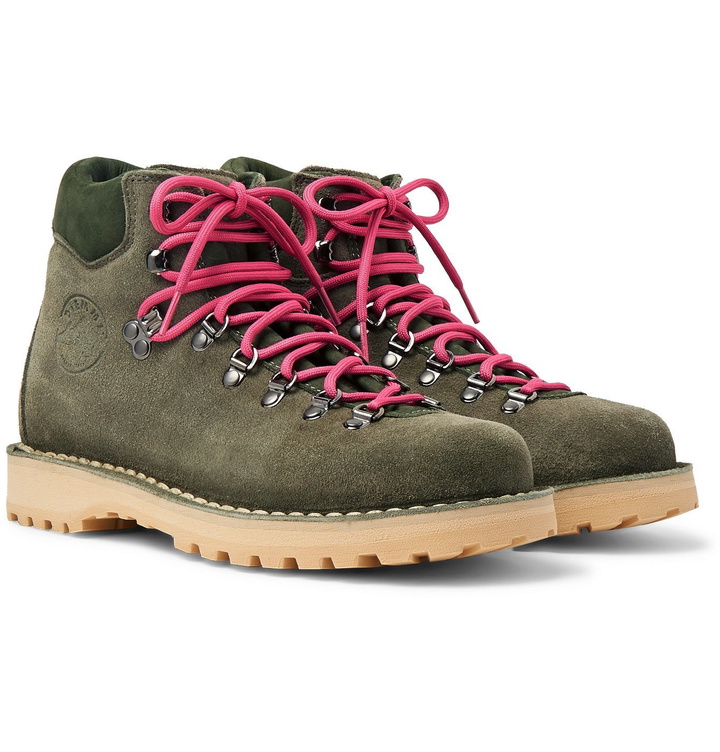 Photo: Diemme - Roccio Vet Suede Boots - Green