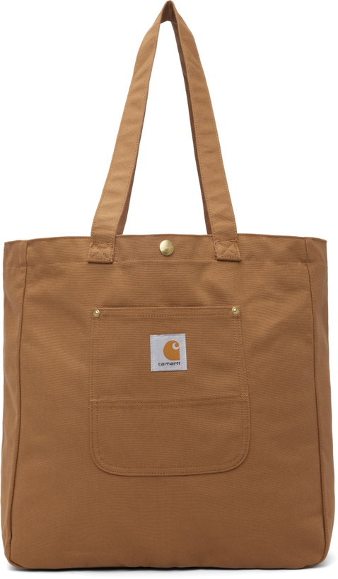 Photo: Carhartt Work In Progress Brown Bay Tote