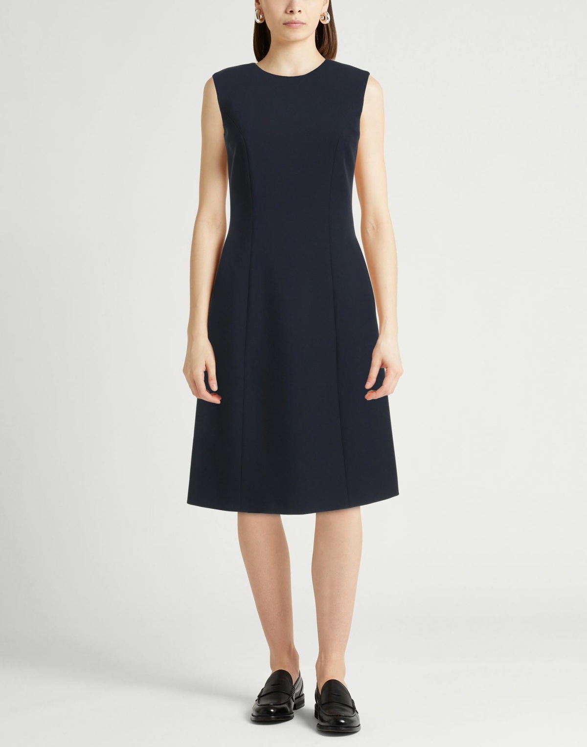 Peserico Womens Midi dress Midnight in Blue