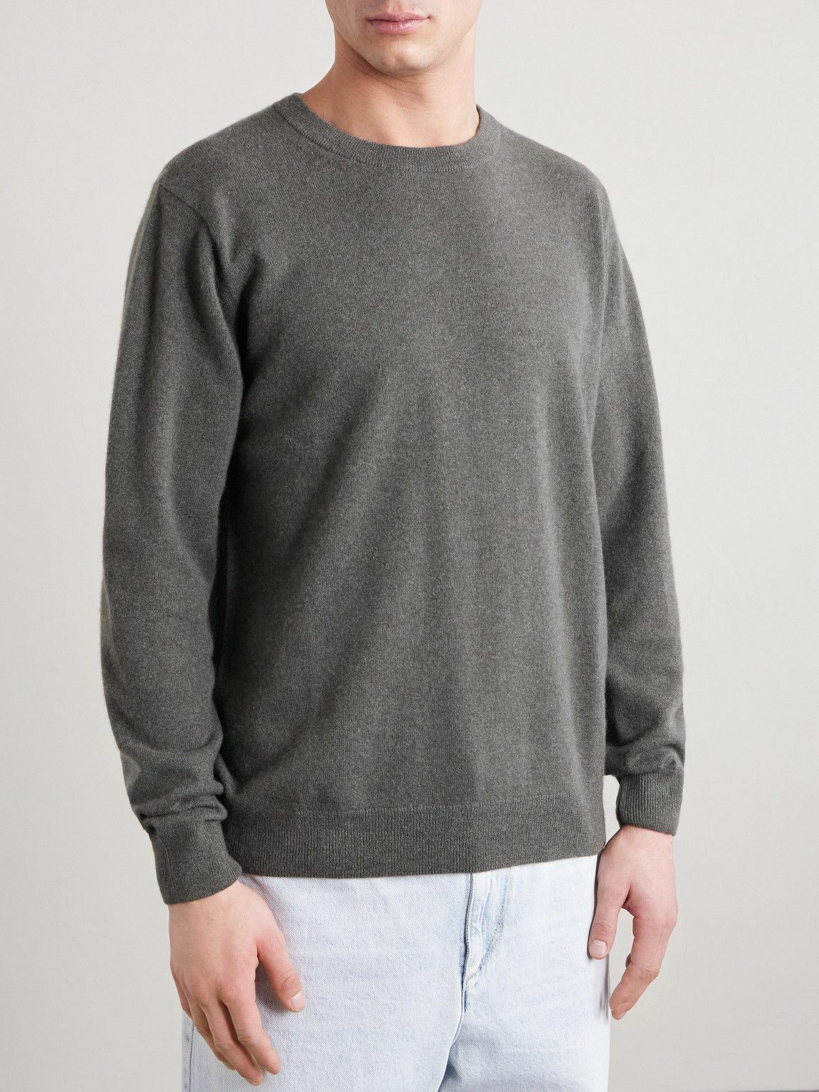 Sunspel - Cashmere Sweater - Green