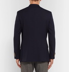 Brioni - Midnight-Blue Double-Breasted Wool-Twill Blazer - Men - Midnight blue