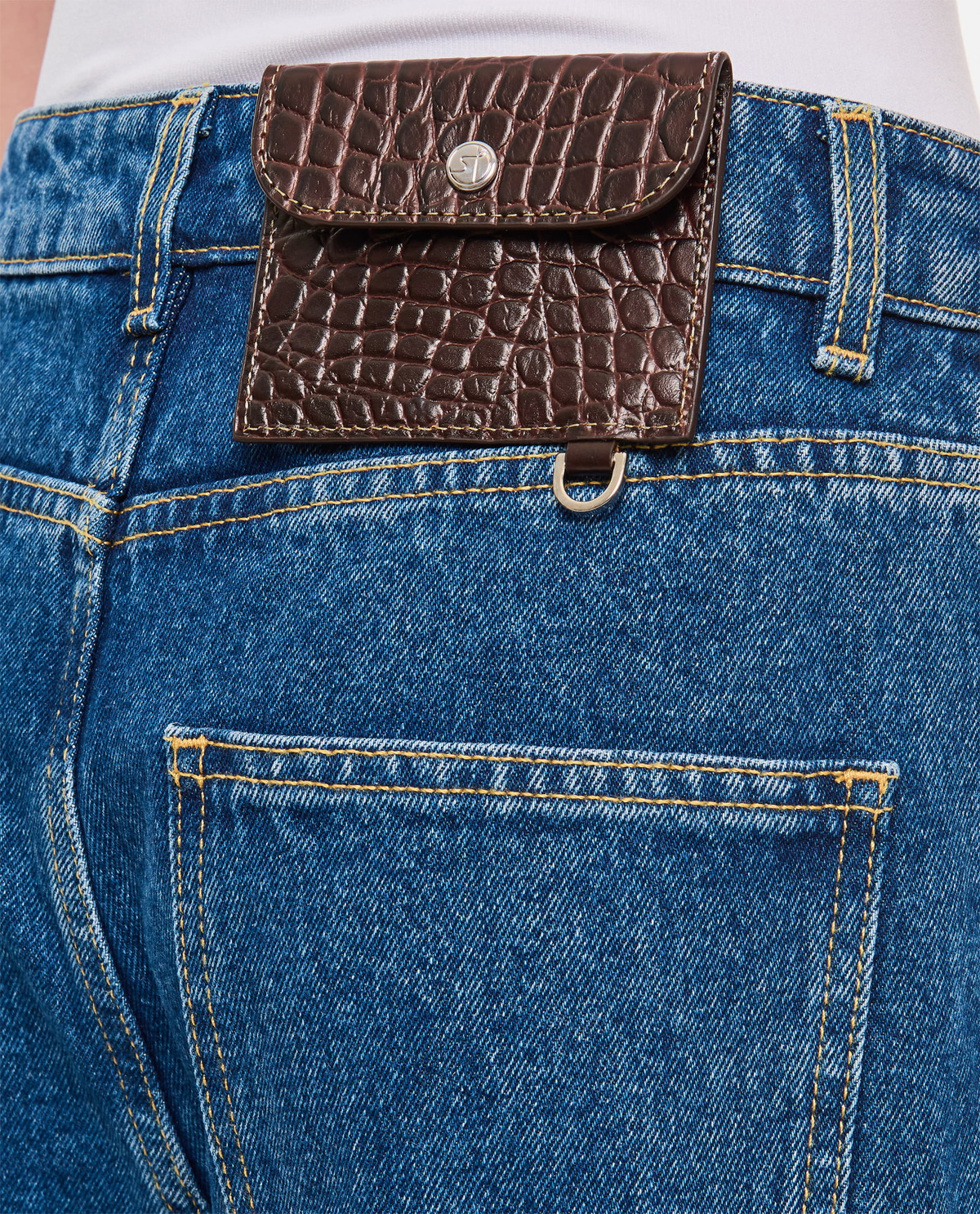 Saks Potts Shake Denim Pants