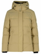 Moose Knuckles w Cloud 3q Beige Nylon Down Jacket
