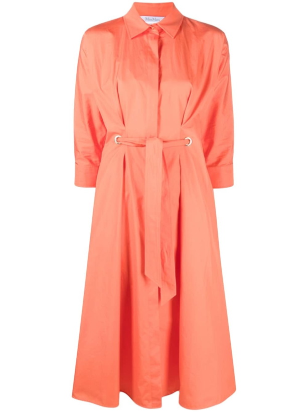 Photo: MAX MARA - Cotton Chemisier Dress