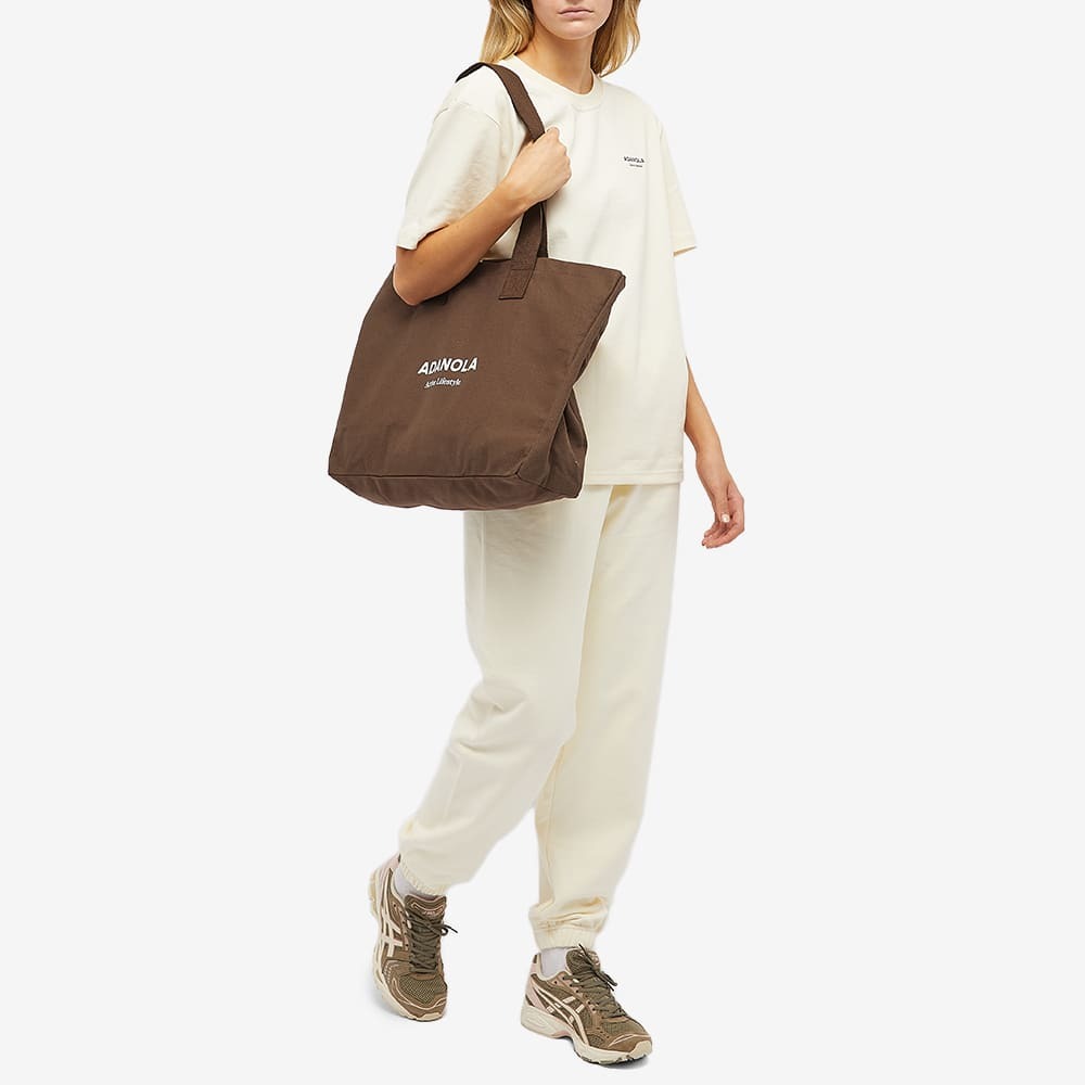 Adanola Women's Tonal Logo Tote - END. Exclusive in Chocolate