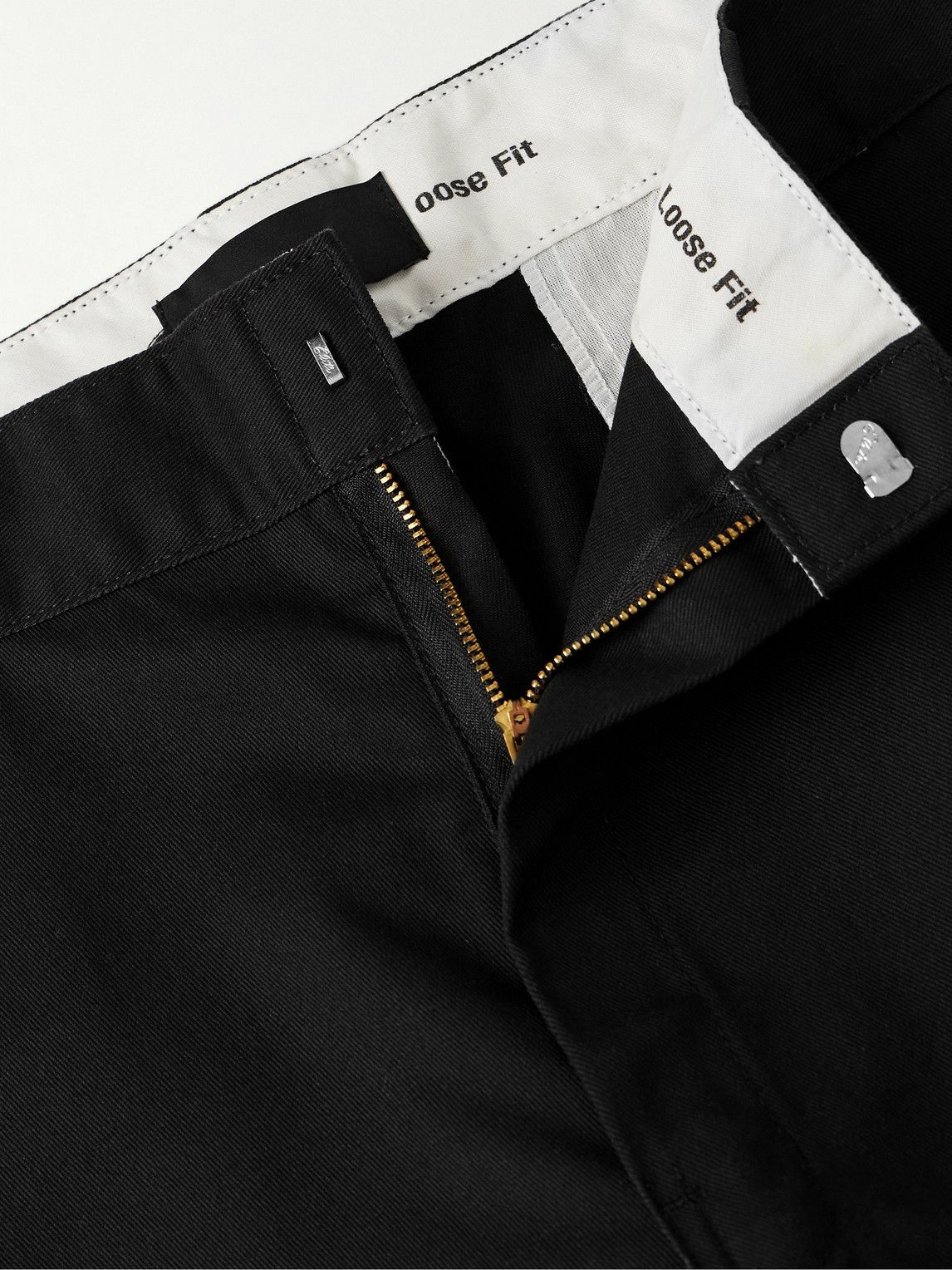 Local Authority LA - Dickies® LA Bones FUFC Straight-Leg Logo-Appliquéd Twill Shorts - Black