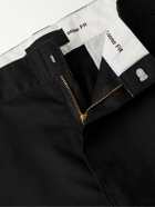 Local Authority LA - Dickies® LA Bones FUFC Straight-Leg Logo-Appliquéd Twill Shorts - Black
