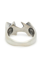 Twojeys Icon Enamelled Sterling Silver-plated Ring