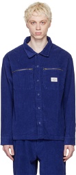 Adsum Blue Zip Pocket Shirt