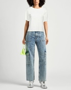 Laneus Womens T-shirt in Off white