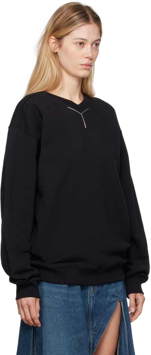 Y/Project Black Hardware Sweatshirt