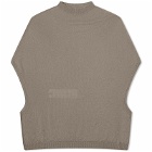 Rick Owens Women's Cropped Crater Knit Top in Dust