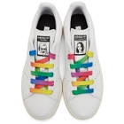 Stella McCartney White adidas Originals Edition Stan Smith Sneakers