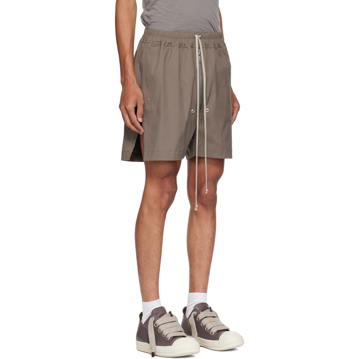 Rick Owens Gray Tower Bela Boxers Shorts