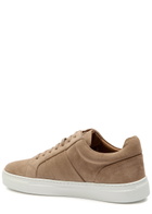 Oliver Sweeney Kendall Panelled Suede Sneakers Beige