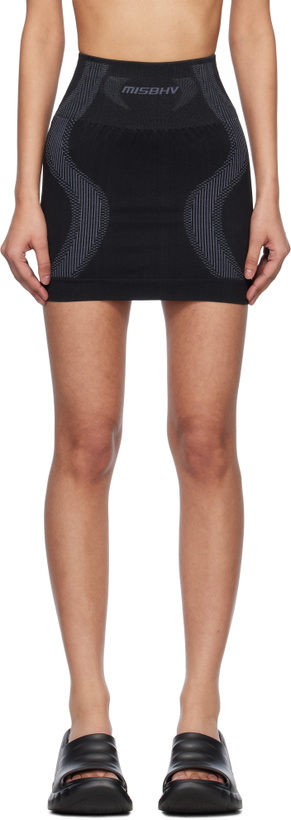 Photo: MISBHV SSENSE Exclusive Black Sport Miniskirt