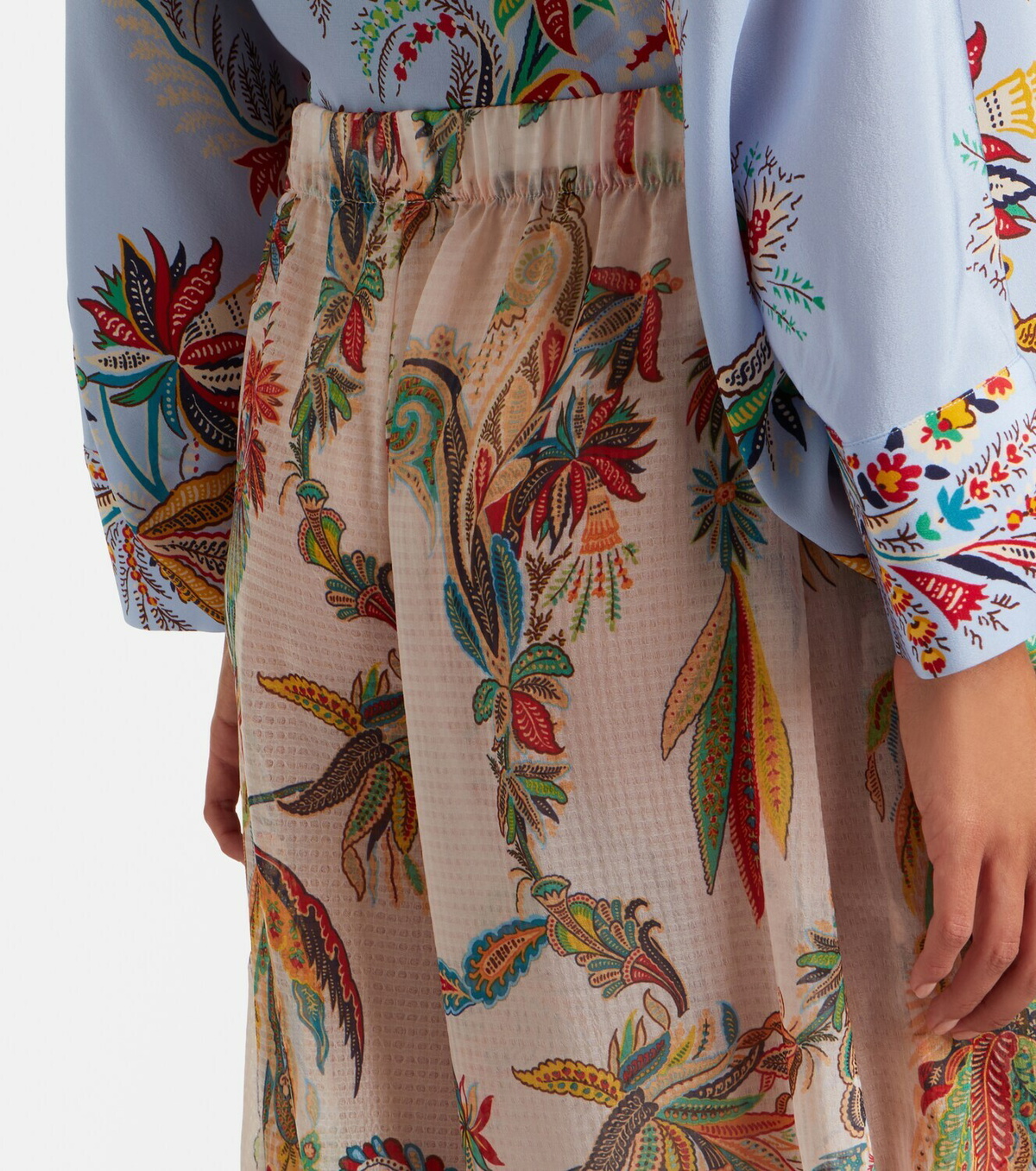 Etro Printed maxi skirt