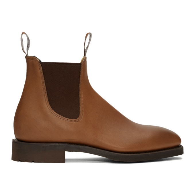 Photo: R.M. Williams Brown Lachlan Chelsea Boots