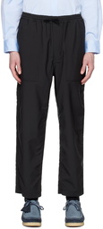 Comme des Garçons Homme Black Drawstring Trousers