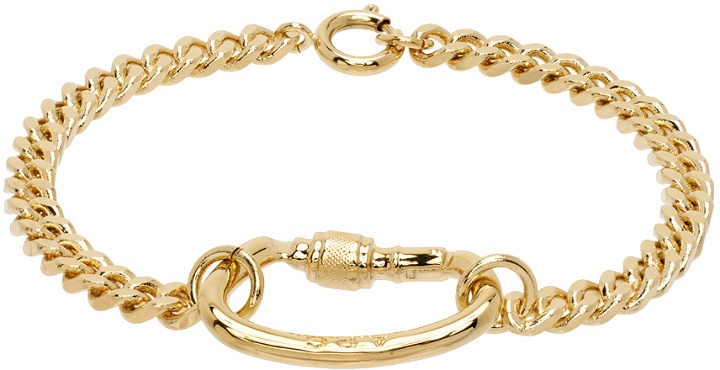 Photo: A.P.C. Gold Lock Bracelet