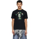 BAPE Black ABC Camo College T-shirt