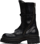 A Diciannoveventitre Black Luke High Boots